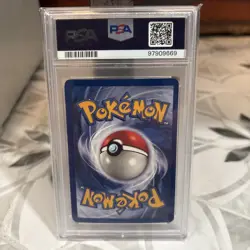 1999 Pokemon Fossil 1st Edition Lapras Holo PSA 8 NM-MT 10/62 - Image 4