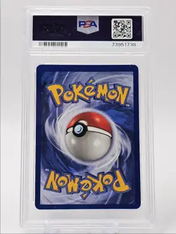 LAPRAS 1999 POKEMON FOSSIL 1ST EDITION HOLO RARE 10/62 PSA 8 Q0907 - Image 2
