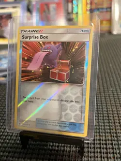 Pokemon TCG Surprise Box Gengar 187/214 SM Unbroken Bonds Reverse Holo LP - Image 1