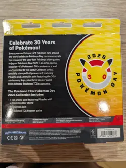 Pokemon TCG Pokemon Day 2026 Collection Box Brand New Damaged - Image 2