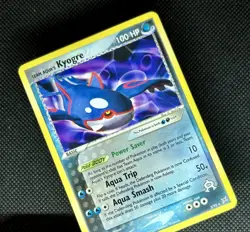 2004 Team Aqua’s Kyogre NM- 3/95 Pokemon Team Magma vs Team Aqua Non Holo Rare - Image 2