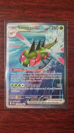 Pokemon Yanmega ex 228/182 Special illustration rare SV10: Destined Rivals NM - Image 1