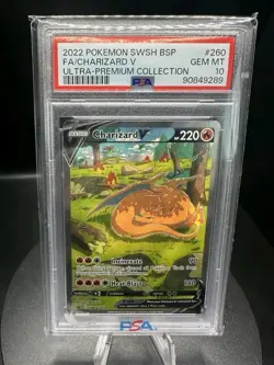 Charizard V SWSH260 SWSH: Sword & Shield Promo PSA 10 - Image 1