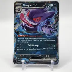 Gengar ex - 104/162 - Double Rare - Temporal Forces - Pokemon Card - NM/M - Image 1