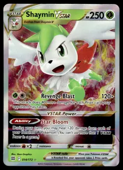 Pokemon TCG Brilliant Stars #014/172 Shaymin Vstar NM - Image 1