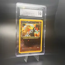 2001 Pokemon ENTEI #34 - WOTC Black Star Promo Reverse Holo - CGC Gem Mint 10 - Image 3