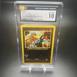 2001 Pokemon ENTEI #34 - WOTC Black Star Promo Reverse Holo - CGC Gem Mint 10 - Image 4