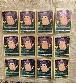 12 Pikachu 5/25 NM / M Full Art Holo Pokemon Celebrations 25th Anniversary TCG - Image 1