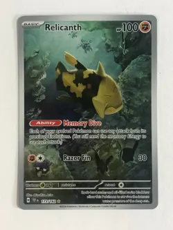 Pokemon TCG Temporal Forces Relicanth 173/162 Near Mint - Image 1