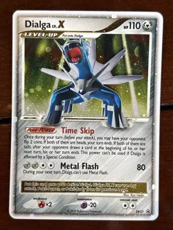 Pokemon Diamond & Pearl Promo Dialga Lv X DP37 Holo Rare LP - Image 1