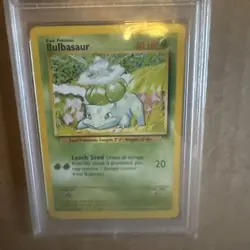 1999 Pokemon Base Set Bulbasaur #44 PSA 10 GEM MINT - Image 4