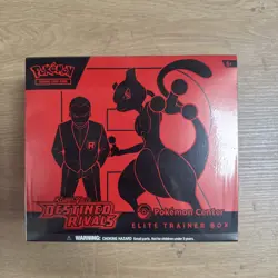 Pokemon Destined Rivals PC ETB - Pokemon Center Elite Trainer Box In Hand SEALED - Image 1