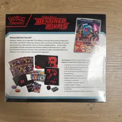Pokemon Destined Rivals PC ETB - Pokemon Center Elite Trainer Box In Hand SEALED - Image 3