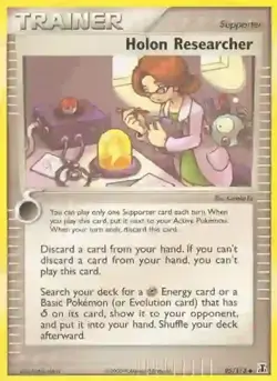 Holon Researcher 95/113 Delta Species Uncommon Moderate Play Pokemon DNA GAMES - Image 1