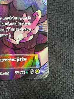 Pokemon Hex Maniac 75a/98 XY Premium Collection Trainers Black Star Promo - Image 5