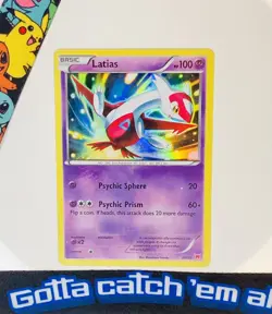 Pokemon 2015 LATIAS XY HOLO Rare Trainer Kit: Latios & Latias 30/30 LP - Image 2