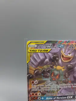 Marshadow & Machamp GX 82/214 Unbroken Bonds Tag Team Holo Rare Pokemon NM/M - Image 3
