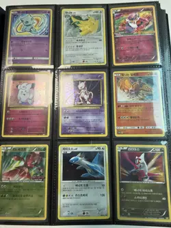 Korean pokemon Card lot binder collection XY SM BW CP EX SR Full Art Promo Used - Image 2