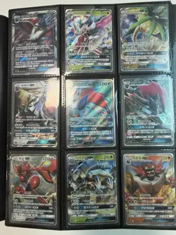 Korean pokemon Card lot binder collection XY SM BW CP EX SR Full Art Promo Used - Image 5