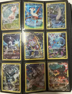 Korean pokemon Card lot binder collection XY SM BW CP EX SR Full Art Promo XY - Image 4