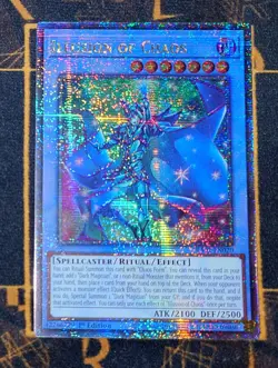 YUGIOH Illusion of Chaos (RA02-EN020) Quarter Century Secret Rare 1st Edition NM - Image 1