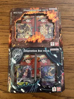One Piece Illustration Box Vol 5&6 Lot Brand New Sealed (READ DESCRIPTION) - Image 1
