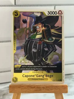 Capone "Gang" Bege - OP04-100 - NM R ENG OP04 - One Piece TCG - REPRINT PRB01 - Image 1