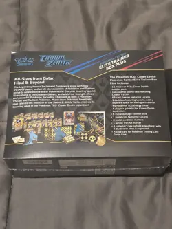 Pokemon Center Exclusive Crown Zenith Elite Trainer Box Plus - 12 Packs 820650851872 - Image 2