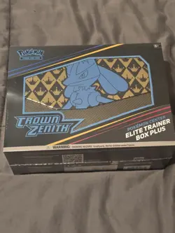 Pokemon Center Exclusive Crown Zenith Elite Trainer Box Plus - 12 Packs 820650851872 - Image 1