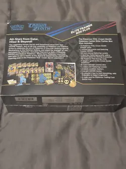 Pokemon Center Exclusive Crown Zenith Elite Trainer Box Plus - 12 Packs 820650851872 - Image 2