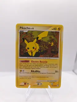 Pikachu 94/123 Pokemon TCG Mysterious Treasures Non-Holo Common - Image 1