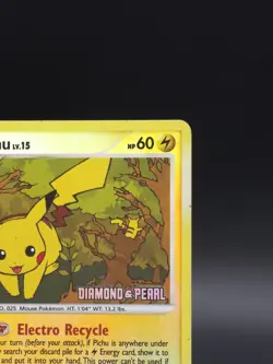 Pikachu 94/123 - Mysterious Treasures Reverse Holo STAMPED BK Promo 2007 Pokemon - Image 4