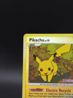 Pikachu 94/123 - Mysterious Treasures Reverse Holo STAMPED BK Promo 2007 Pokemon - Image 5