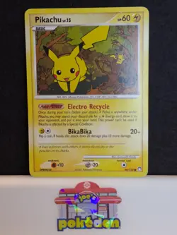 Pikachu 94/123 Pokemon TCG Mysterious Treasures Non-Holo Common LP - Image 1