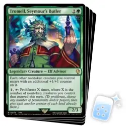 TROMELL, SEYMOUR'S BUTLER X4 Final Fantasy Commander Magic MTG MINT CARD - Image 1