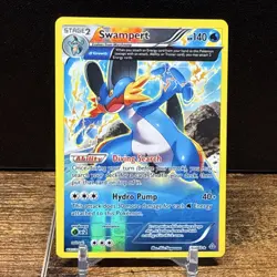 Pokemon Swampert 36/160 XY Primal Clash Reverse Holo Rare Alpha Growth Stage 2 - Image 1