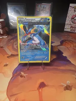 SWAMPERT REVERSE HOLO - 36/160 - XY PRIMAL CLASH - HOLO RARE POKEMON CARD - MP - Image 3