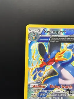 Pokemon TCG Swampert 36/160 Holo Rare XY Primal Clash LP - Image 2