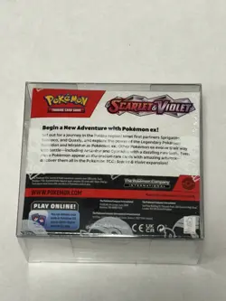 Scarlet and Violet Base Set Booster Box 36 Packs Pokemon TCG New & Sealed - Image 2