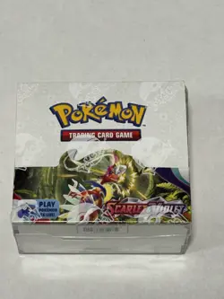 Scarlet and Violet Base Set Booster Box 36 Packs Pokemon TCG New & Sealed - Image 3