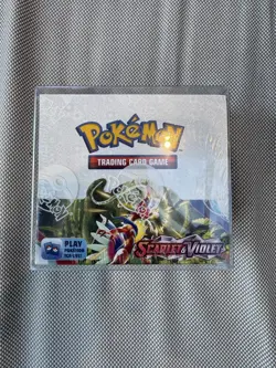 Pokemon TCG Scarlet and Violet Base Set Booster Box 36 Packs Sealed, case - Image 1