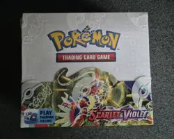 Pokemon TCG Scarlet and Violet Base Set Booster Box 36 Packs, New Sealed - Image 1