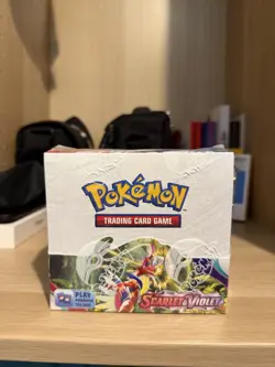 Pokemon TCG Scarlet and Violet Base Set Booster Box 36 Packs, New Sealed - Image 1