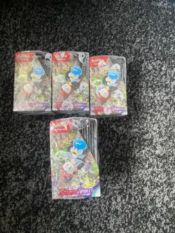 Pokemon TCG, Scarlet and Violet Base Set Booster Box 36 Packs + 3 Half Boosters - Image 2