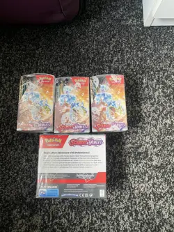 Pokemon TCG, Scarlet and Violet Base Set Booster Box 36 Packs + 3 Half Boosters - Image 3