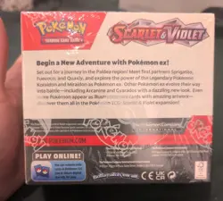 Pokemon TCG: Scarlet and Violet Base Set Booster Box | 36 Packs Factory Sealed - Image 3