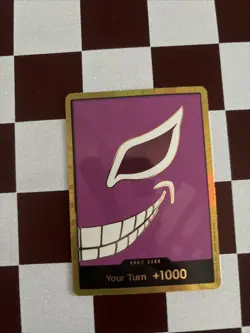 DON!! Card (Donquixote Doflamingo) (Gold) Premium Booster -The Best- Foil - Image 1