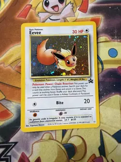 Eevee 11 Pokemon TCG Black Star Promo Holo NM Vintage 2000 Card - Image 1