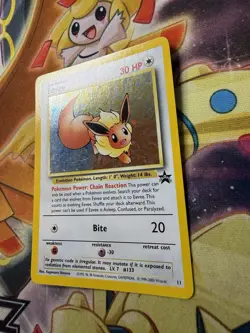 Eevee 11 Pokemon TCG Black Star Promo Holo NM Vintage 2000 Card - Image 2