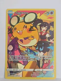 Pokemon TCG Dedenne Brilliant Stars Full Art Trainer Gallery Card TG07/TG30 SWSH - Image 2